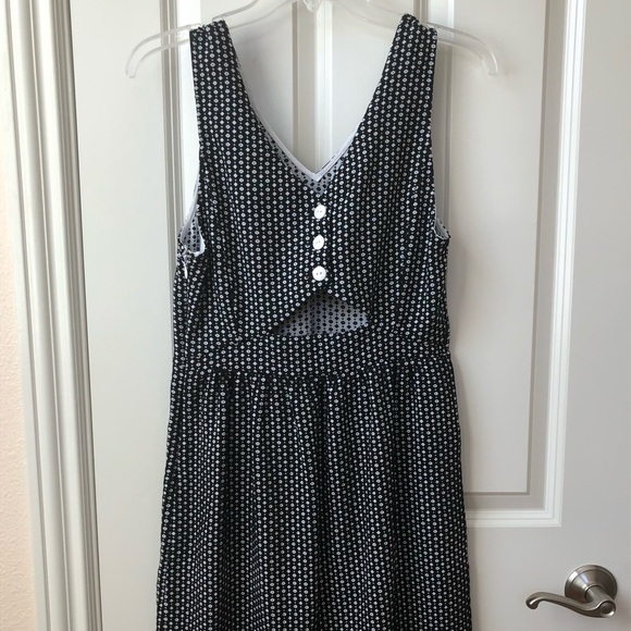 Kensie Black and White Dress - Picture 3 of 5